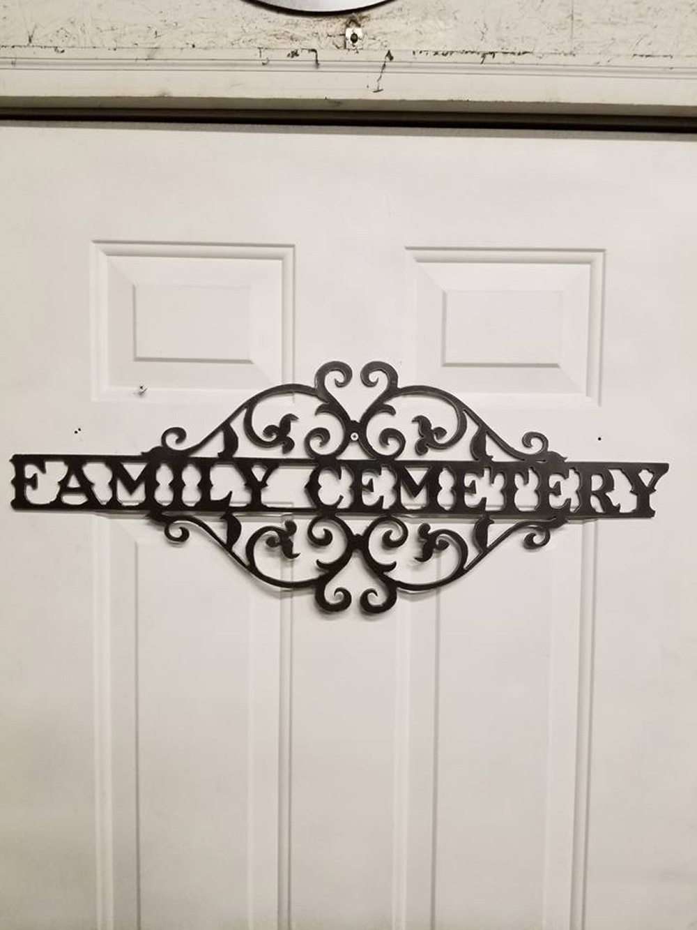 Picture of Cemetery Sign
