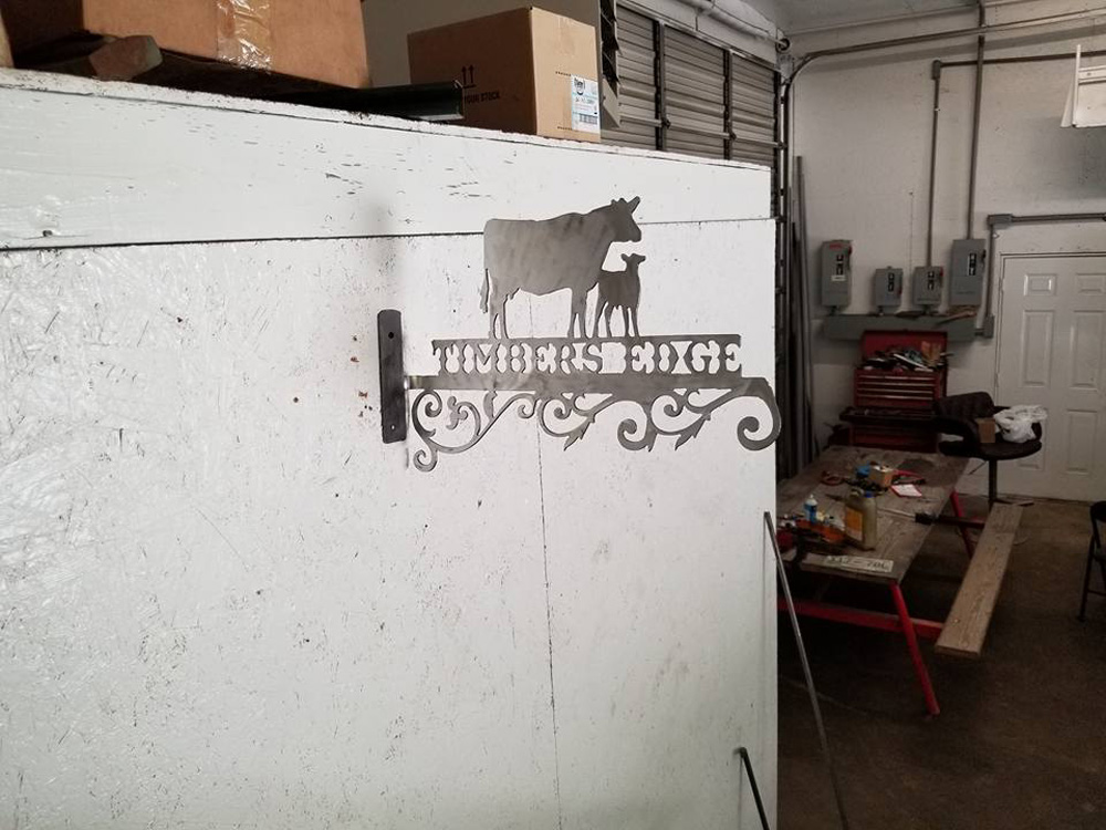 Picture of Custom Timbers Edge Sign