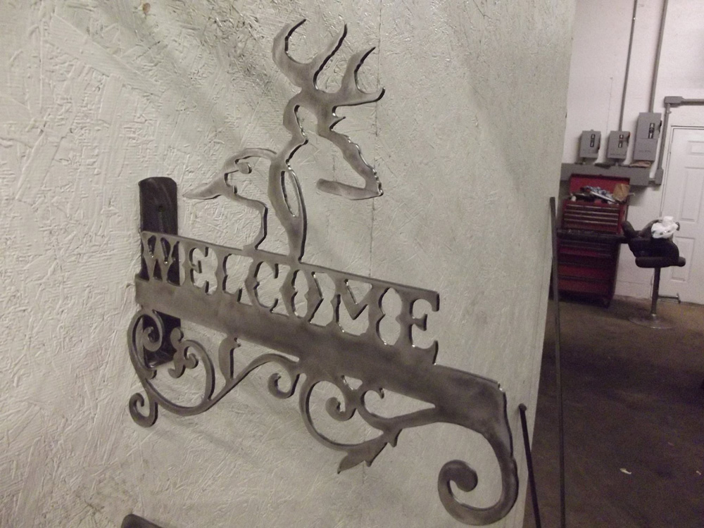 Picture of Custom Welcome Hanger Sign